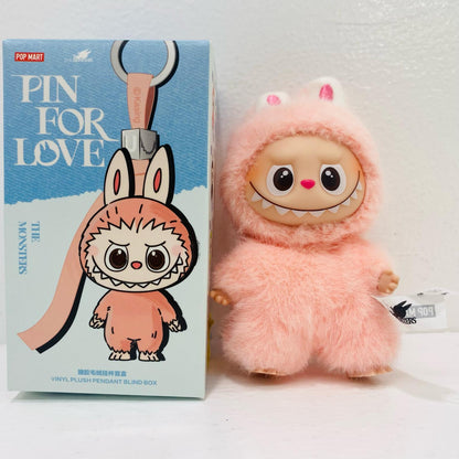 【中古】 U 「POPMART THE MONSTER PIN FOR LOVE シリーズ ぬいぐるみペンダント
