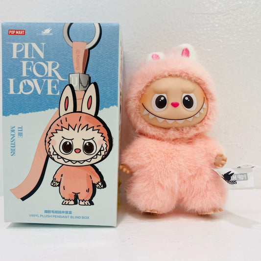 【中古】 U 「POPMART THE MONSTER PIN FOR LOVE シリーズ ぬいぐるみペンダント