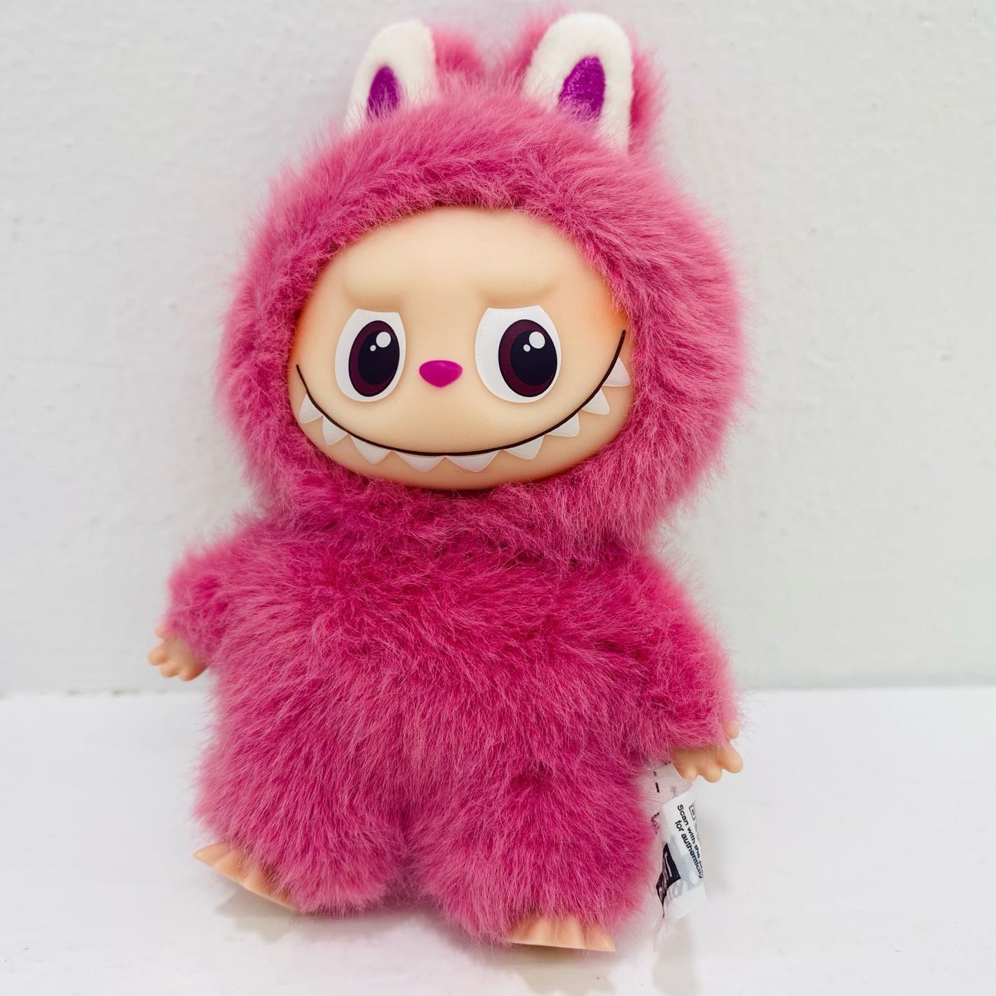 【中古】 Q 「POPMART THE MONSTER PIN FOR LOVE シリーズ ぬいぐるみペンダント