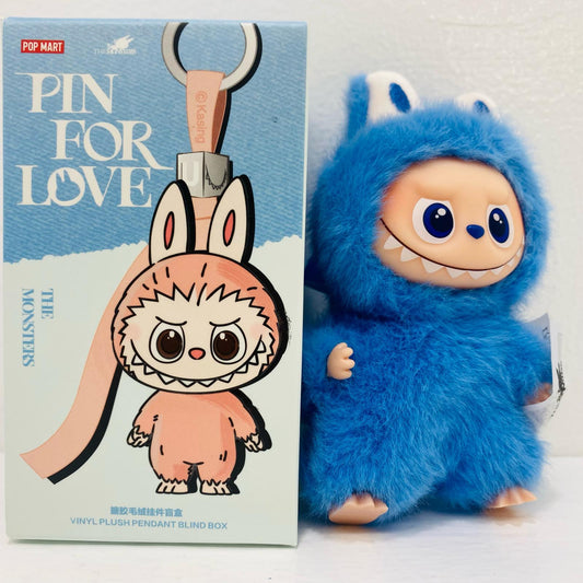 【中古】 O 「POPMART THE MONSTER PIN FOR LOVE シリーズ ぬいぐるみペンダント