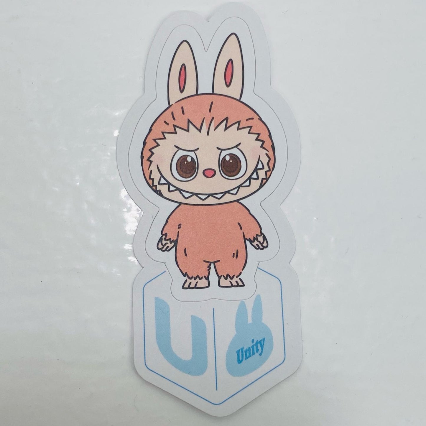 【中古】 U 「POPMART THE MONSTER PIN FOR LOVE シリーズ ぬいぐるみペンダント