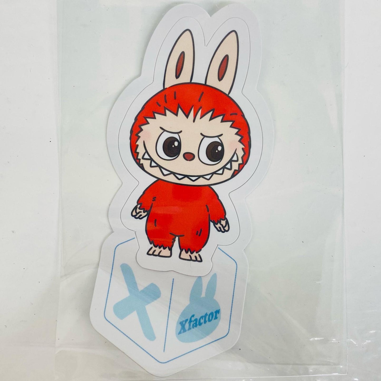 【中古】 X 「POPMART THE MONSTER PIN FOR LOVE シリーズ ぬいぐるみペンダント