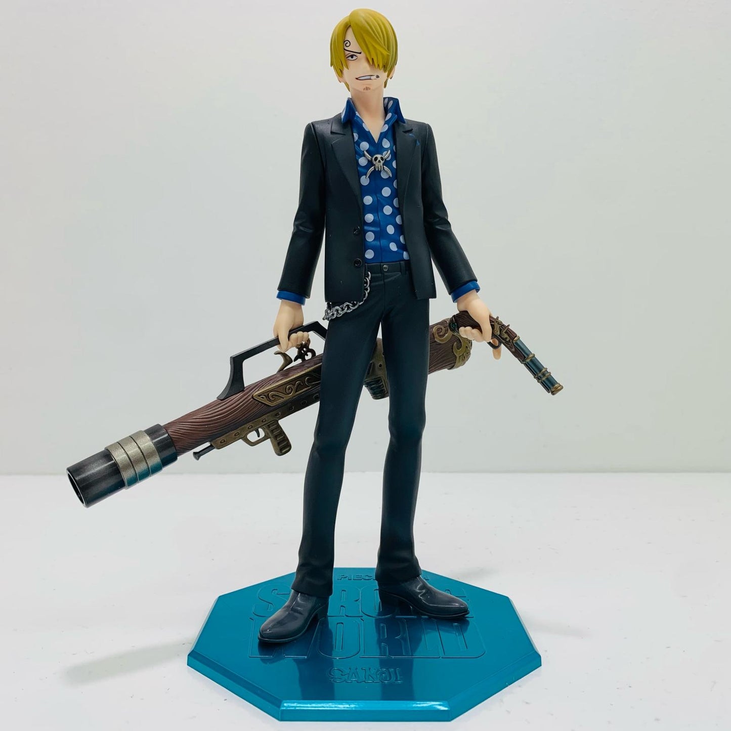 【中古】 サンジ「ワンピースSTRONGWORLD」エクセレントモデルP.O.P“STRONGEDITION”【フィギュア】