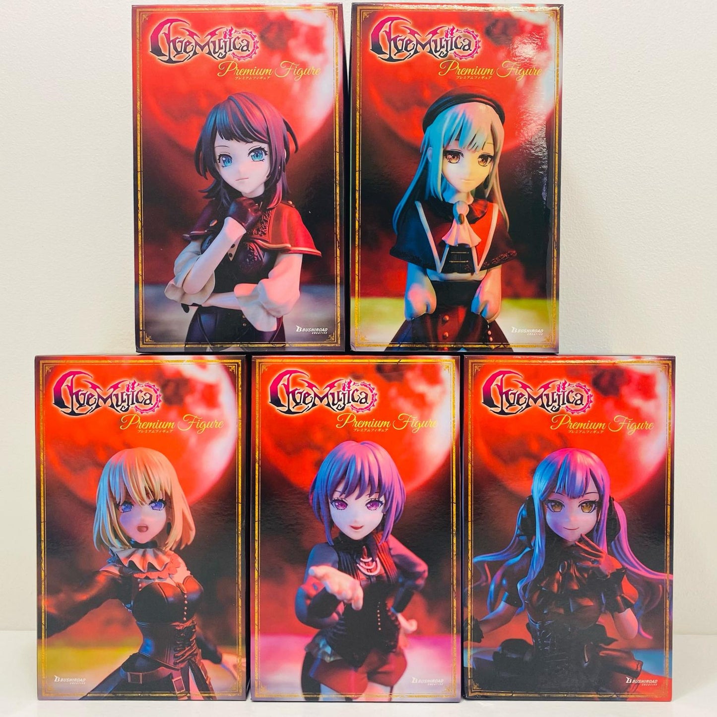 [Used] Premium Figure Ave Mujica "BanG Dream! Ave Mujica" Set of 5 [Figure]