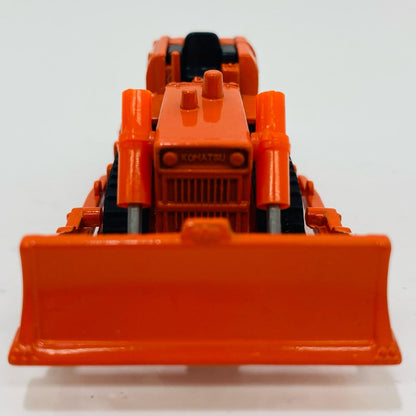 Used] 1/87 Komatsu Bulldozer D65A (Orange/Black Box/Made in Japan) "Tomica No. 70"