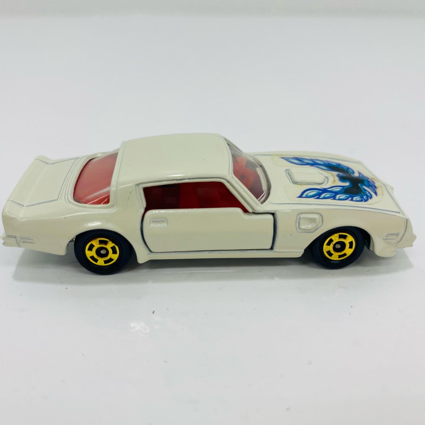 [Used] 1/68 Pontiac Firebird Trans Am (White / Blue Box / Made in Japan) "Tomica Foreign Car Series F13"