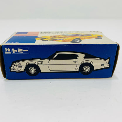 [Used] 1/68 Pontiac Firebird Trans Am (White / Blue Box / Made in Japan) "Tomica Foreign Car Series F13"