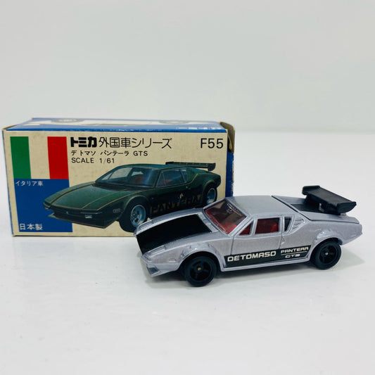 [Used] 1/61 De Tomaso Pantera GTS (Silver x Black/Blue Box/Made in Japan) 
