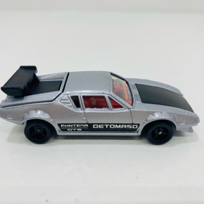 【中古】 1/61デトマソパンテーラGTS(シルバー×ブラック/青箱/日本製)「トミカ外国車シリーズF55」