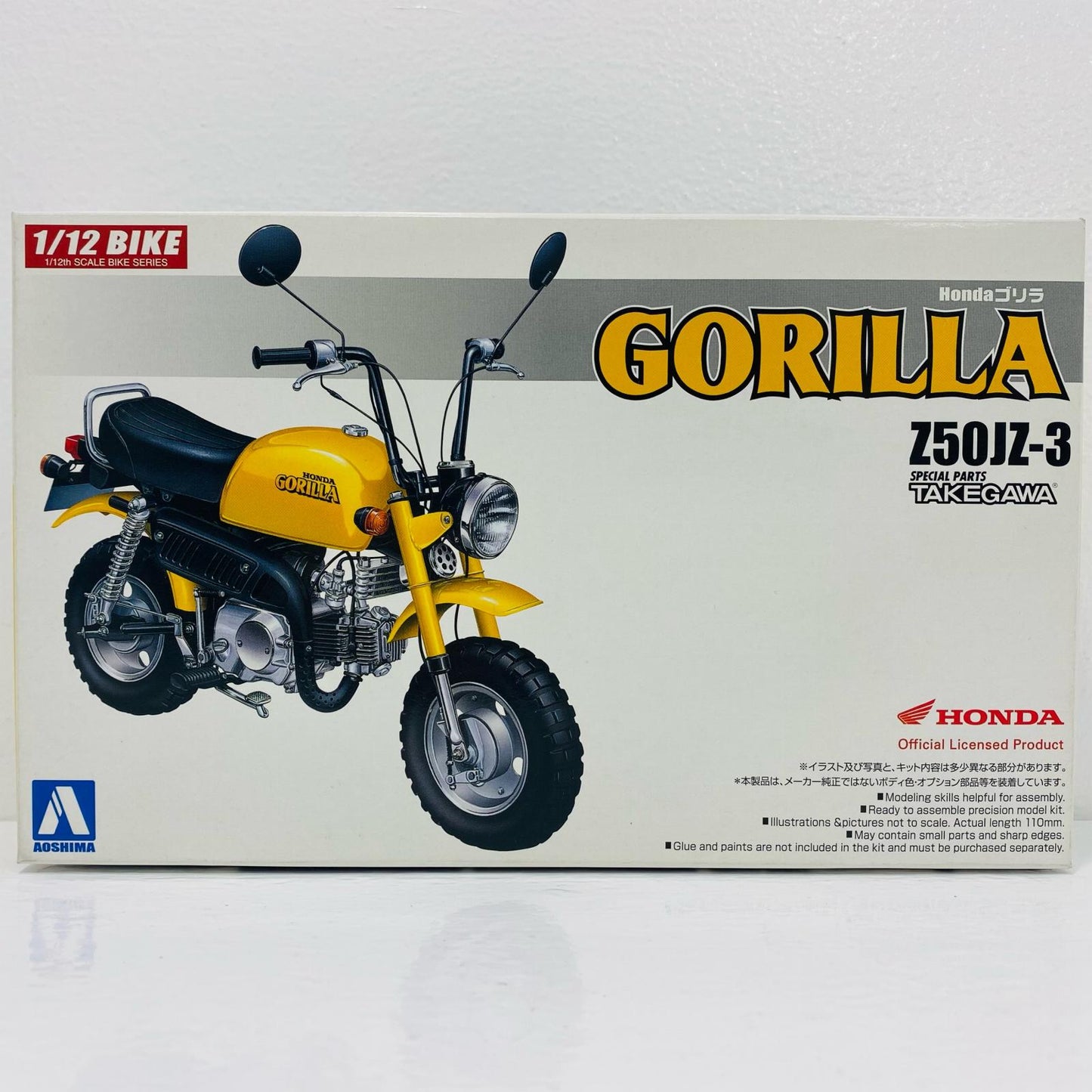 [Used] 1/12 Honda Z50J Gorilla '78 Custom Takegawa Spec. Ver. 2 "The Bike Series No. 73"
