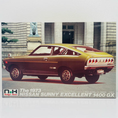 【中古】 1/24 The 1973 NISSAN SUNNY EXCELLENT 1400 [Nostalgic Heroes NO.19]