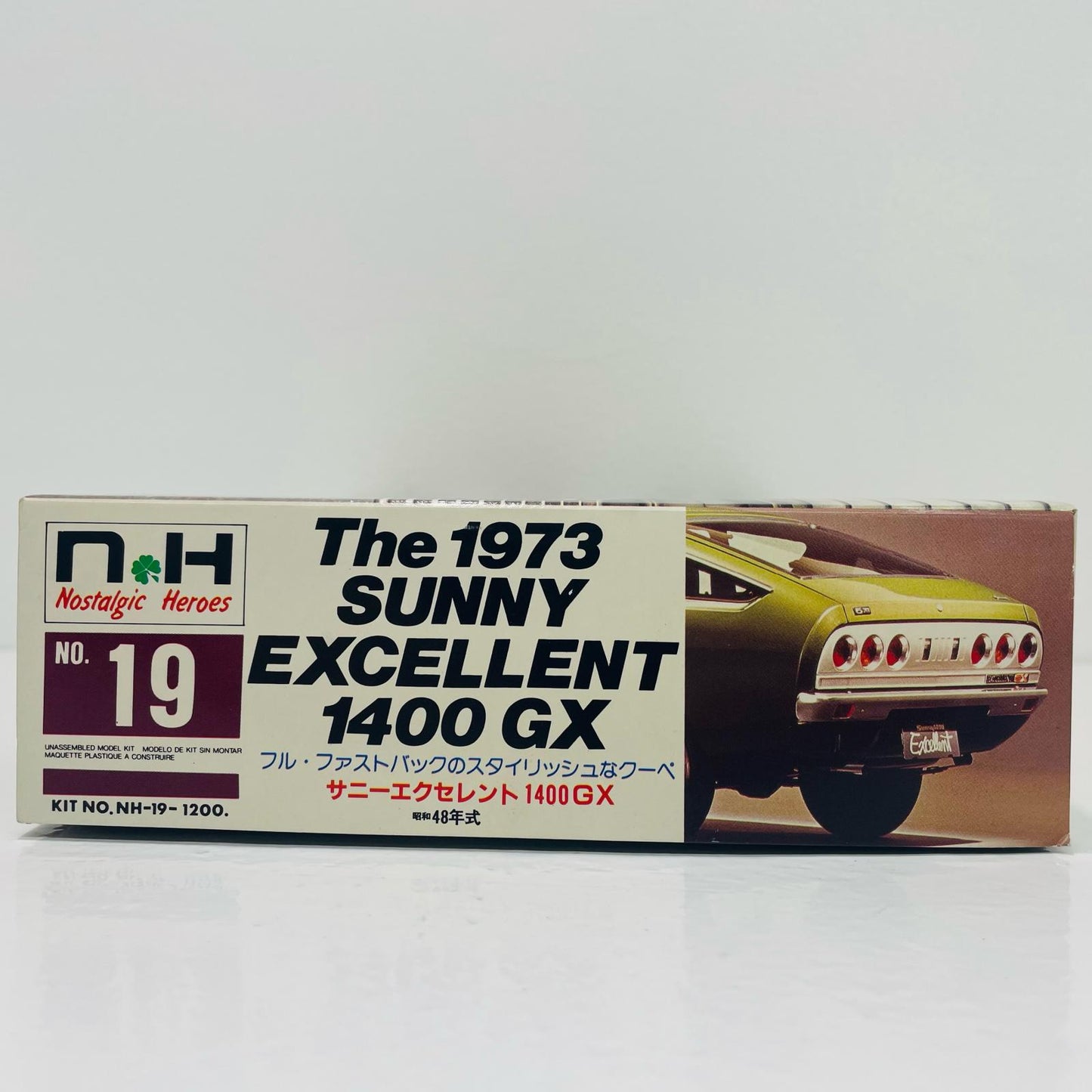 【中古】 1/24 The 1973 NISSAN SUNNY EXCELLENT 1400 [Nostalgic Heroes NO.19]