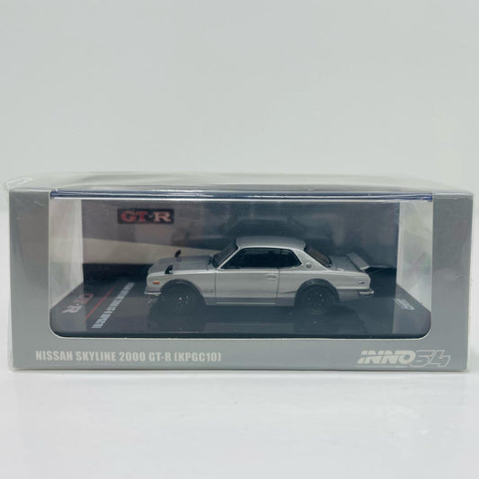 【中古】 1/64 Nissan スカイライン 2000 GT-R KPGC10(シルバー)