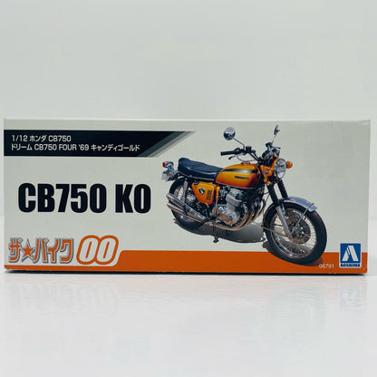 [Used] 1/12 Honda Dream CB750 FOUR '69 Candy Gold "The Bike No. 00"