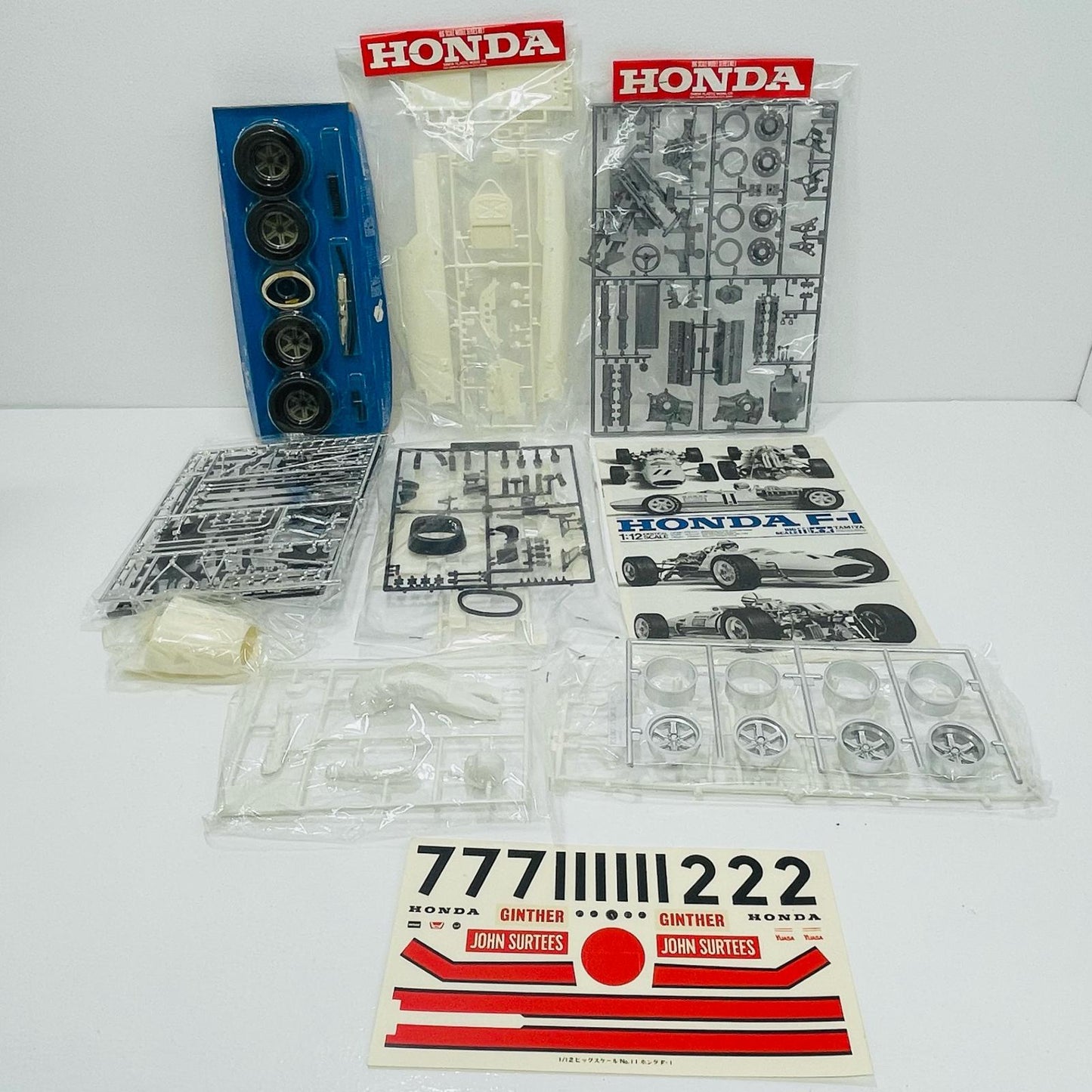 【中古】 1/12 ホンダ F-1 RA273 「ビッグスケールシリーズ No.11」 1986 ウイリアムズホンダF-1GPタイトル獲得記念 ディスプレイモデル