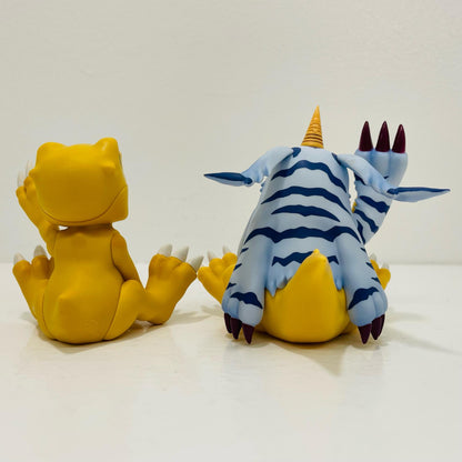 【中古】 C賞アグモン＆ガブモンセットフィギュア「光と闇の衝突/一番くじデジモンシリーズ」【フィギュア】