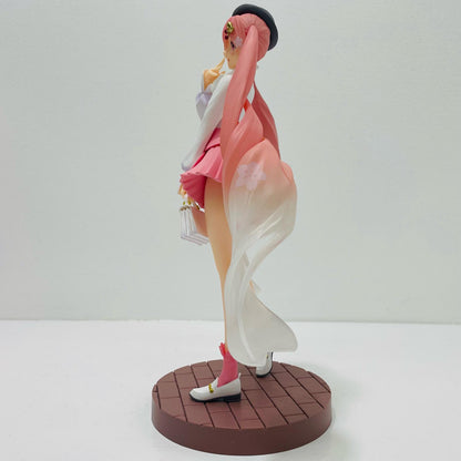 【中古】 【SMILEVALUE2025】POPUPPARADE桜ミクお花見コーデVer.「キャラクター・ボーカル・シリーズ01初音ミク」プラスチック製塗装済み完成品【フィギュア】