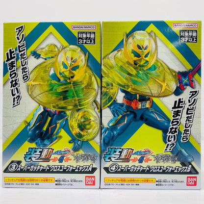 [Used] Super Gotchard Cross X-UFOX Set "Sodo Kamen Rider Gotchard →4← Feat. Kamen Rider Outsiders" [Figure]