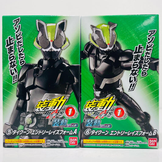 【中古】 仮面ライダータイクーン フィーバーニンジャフォーム セット 「装動 仮面ライダーギーツ ID 4 Feat. 装動 仮面ライダーリバイス」【フィギュア】
