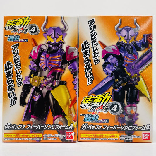 【中古】 バッファ フィーバーゾンビフォーム(ジャマ神)セット 「装動 仮面ライダーガッチャード→3← 仮面ライダーギーツ」【フィギュア】