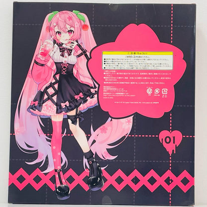 [Used] A Prize Sakura Miku 1 Super Big Clear Stand "Taito Kuji Sakura Miku SAKURA×SUBCULTURE"