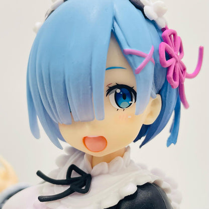[Used] Rem "Re:Zero - Starting Life in Another World" AMP Rem Figure ~Winter Maid image ver.~ [Figure]
