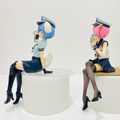 [Used] Ram & Rem - Dog-eared Police - Noodle Stopper Figure "Re:ZERO - Starting Life in Another World" [Figure]