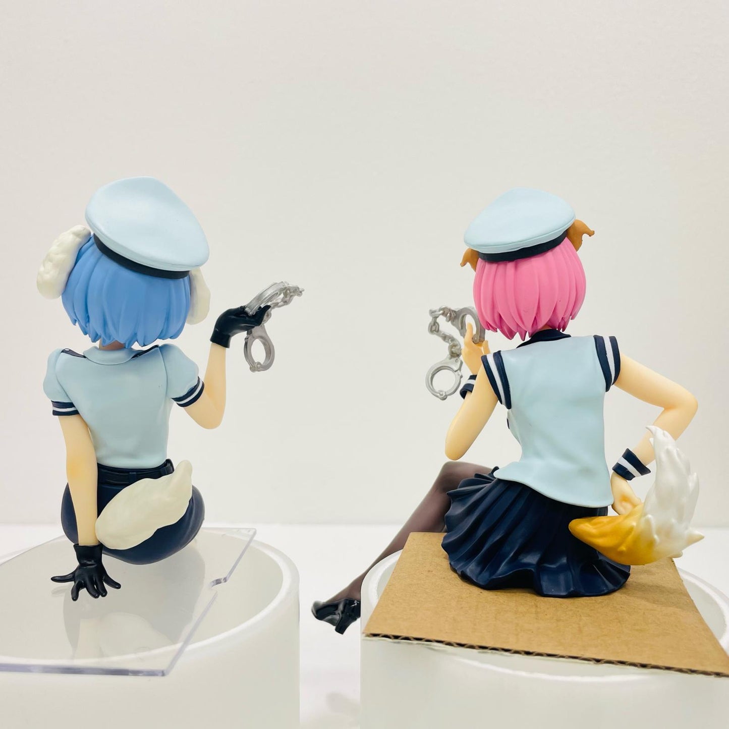 [Used] Ram & Rem - Dog-eared Police - Noodle Stopper Figure "Re:ZERO - Starting Life in Another World" [Figure]