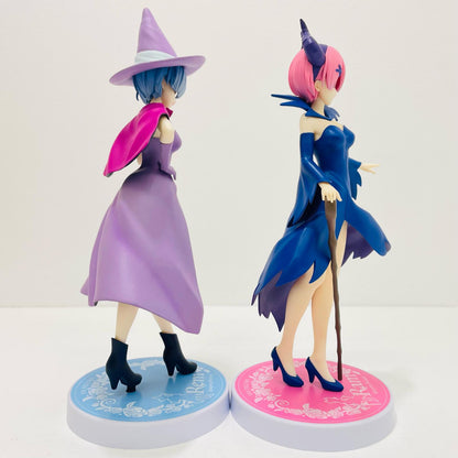 【中古】 レム＆ラム-ラウンドワン限定アナザーカラーver.童話シリーズ・眠り姫SSSフィギュア「Re：ゼロから始める異世界生活」【フィギュア】