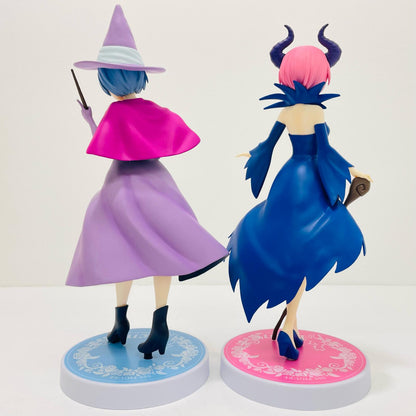 【中古】 レム＆ラム-ラウンドワン限定アナザーカラーver.童話シリーズ・眠り姫SSSフィギュア「Re：ゼロから始める異世界生活」【フィギュア】