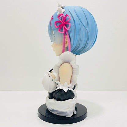 [Used] Last One Prize: Rem (Blushing Face) Art Scale Figure "May the blessing of the spirits be with you / Ichiban Kuji Re:ZERO -Starting Life in Another World-" [Figure]