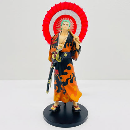 [Used] Roronoa Zoro "Super One Piece Styling EX KIMONO STYLE" [Figure]