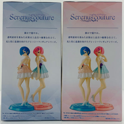 [Used] Rem & Ram "Re:ZERO -Starting Life in Another World-" Serenuscouture [Figure]