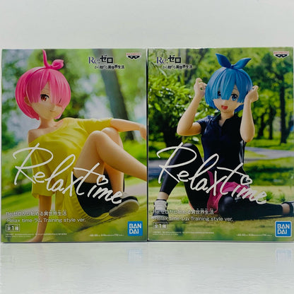 [Used] Rem & Ram "Re: Zero - Starting Life in Another World" -Relaxtime- Training Style ver. [Figure]