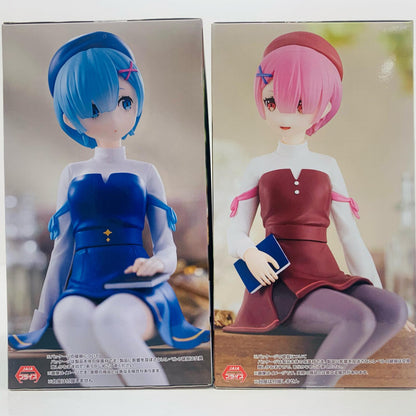 [Used] Rem & Ram - Literary Style - Noodle Stopper Figure "Re:ZERO - Starting Life in Another World" [Figure]