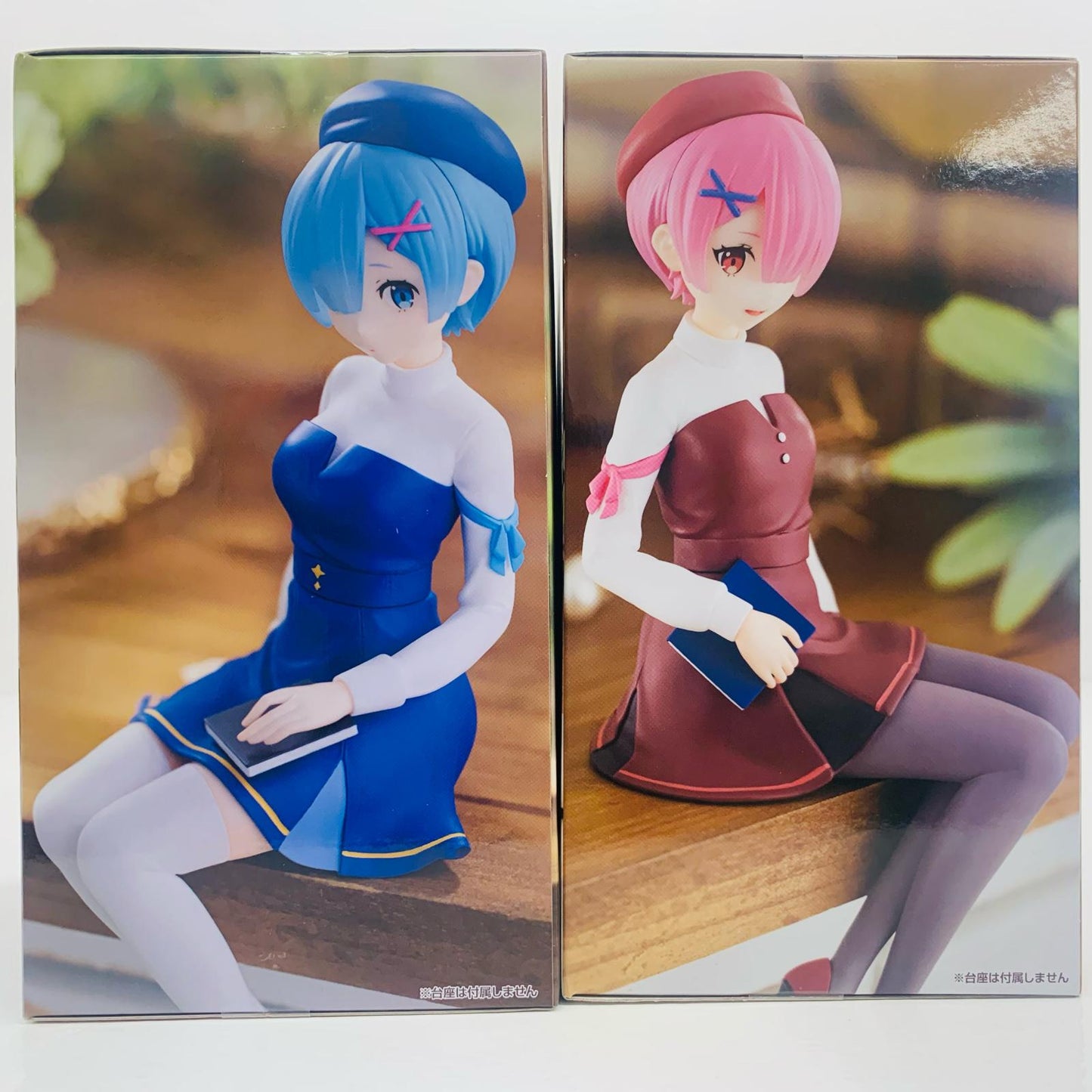 [Used] Rem & Ram - Literary Style - Noodle Stopper Figure "Re:ZERO - Starting Life in Another World" [Figure]