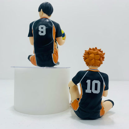 [Used] Shoyo Hinata & Tobio Kageyama Noodle Stopper Figures "Haikyu!!" [Figure]