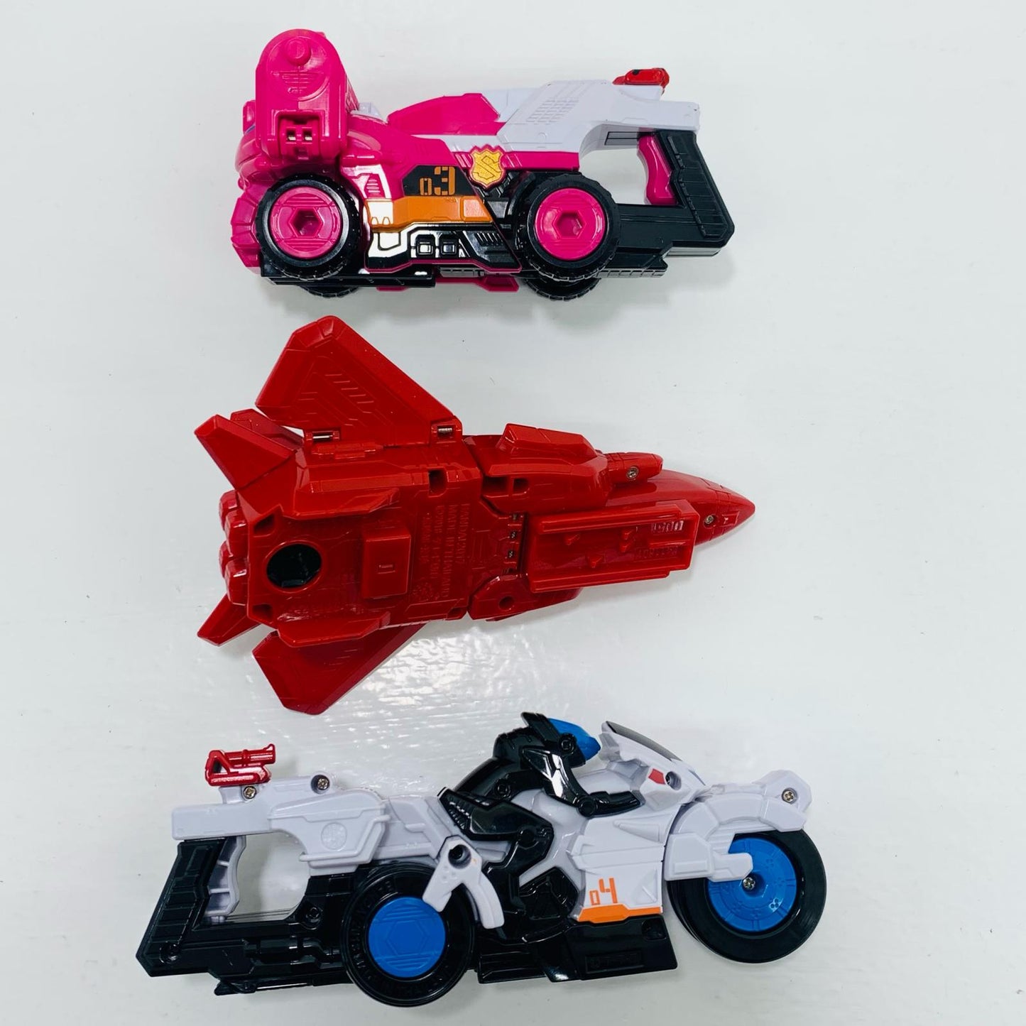 【Used】 Double Transformation Gun DX VS Changer Lupin Red Set "Kaitou Sentai Lupinranger VS Keisatsu Sentai Patranger"