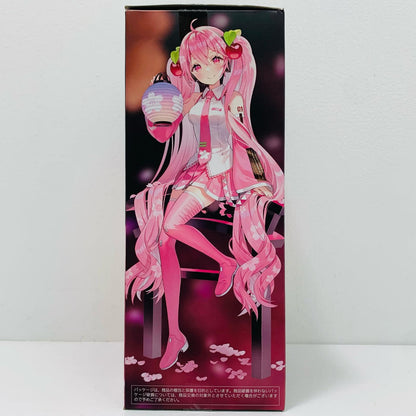 [Used] Sakura Miku AMP+ Figure ~Sakura Lantern ver.~ "Character Vocal Series 01 Hatsune Miku" [Figure]