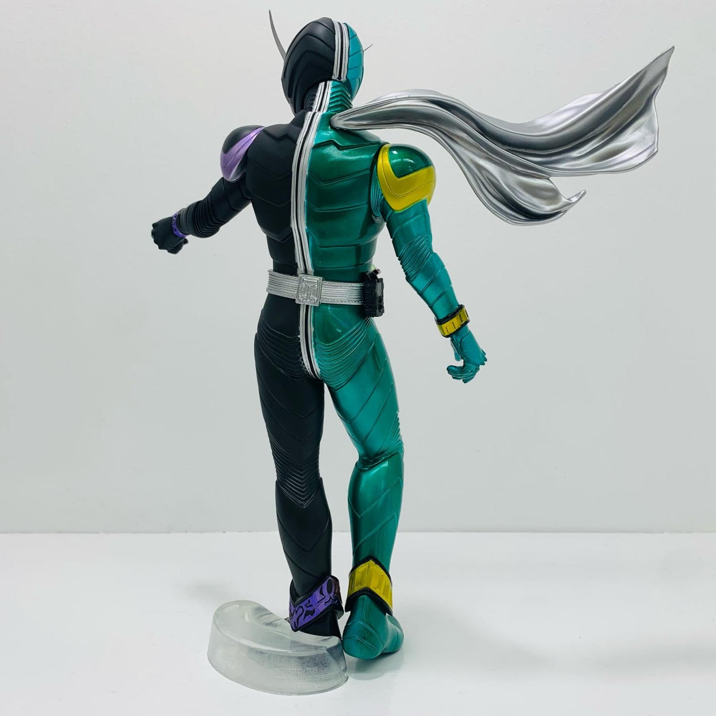 [Used] 2009 SOFVICS Kamen Rider W - Big Size Soft Vinyl "FINALTIME feat. S.H.Figuarts Kamen Rider Den-O / Ichiban Kuji Kamen Rider Zi-O" [Figure]