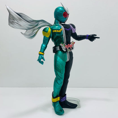 [Used] 2009 SOFVICS Kamen Rider W - Big Size Soft Vinyl "FINALTIME feat. S.H.Figuarts Kamen Rider Den-O / Ichiban Kuji Kamen Rider Zi-O" [Figure]