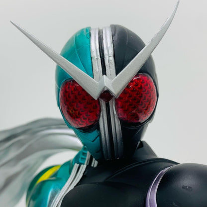 [Used] 2009 SOFVICS Kamen Rider W - Big Size Soft Vinyl "FINALTIME feat. S.H.Figuarts Kamen Rider Den-O / Ichiban Kuji Kamen Rider Zi-O" [Figure]