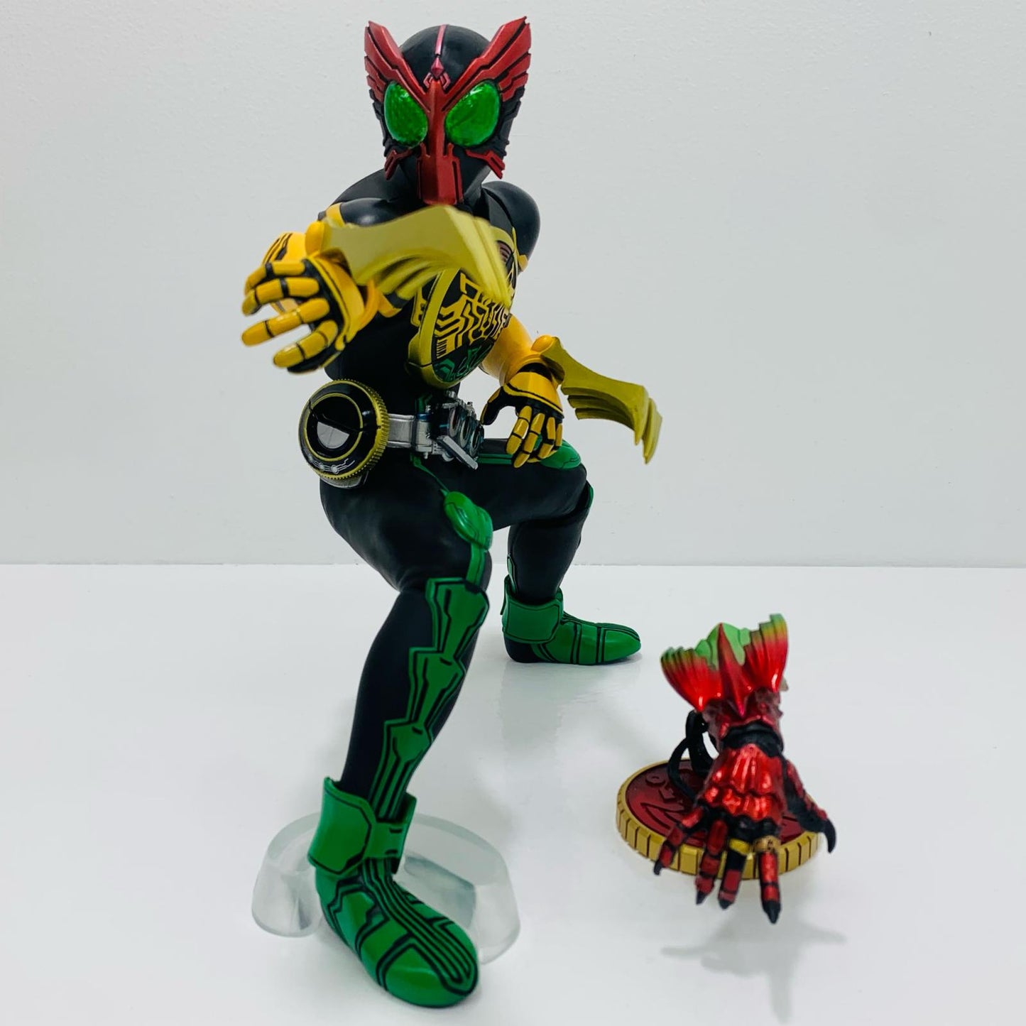 [Used] Last One Prize SOFVICS Kamen Rider OOO & Ankh & Taka Medal Big Size Soft Vinyl "Vol. 3 feat. So-Do Kamen Rider W / Ichiban Kuji Kamen Rider Zi-O" [Figure]