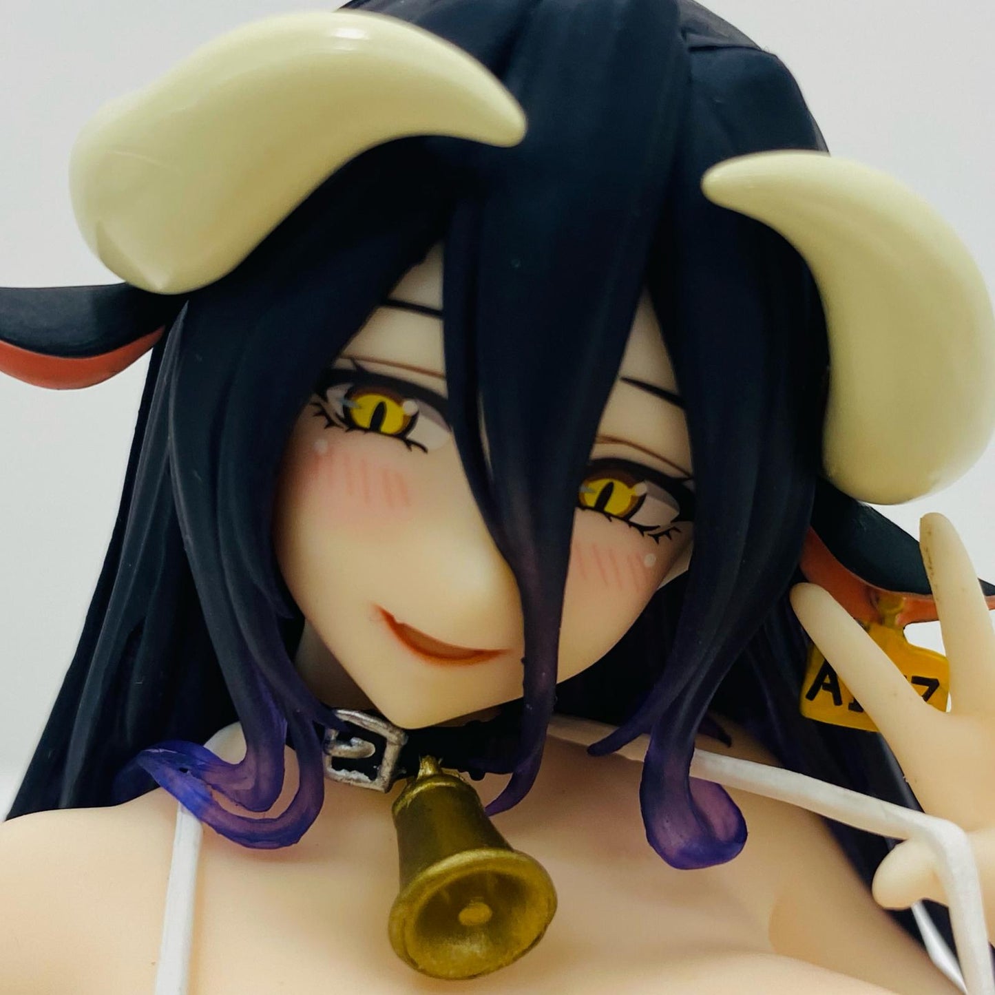 【Used】 Albedo ~Cow Print Swimsuit ver.~ Desktop Cute Figure "Overlord" [Figure]