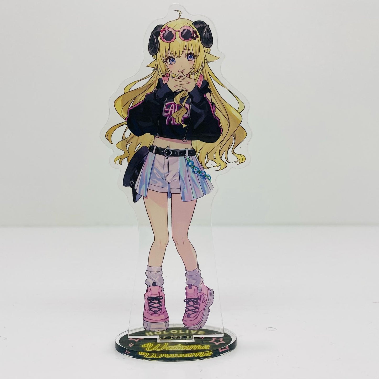 【中古】 角巻わためオリジナルアクリルスタンド「ホロマート初夏のホロまつり/ホロライブ×ファミリーマート」【フィギュア】