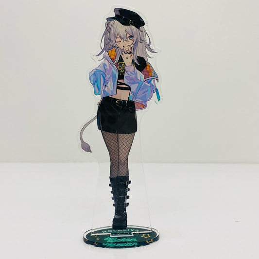 【中古】 獅白ぼたんオリジナルアクリルスタンド「ホロマート初夏のホロまつり/ホロライブ×ファミリーマート」【フィギュア】