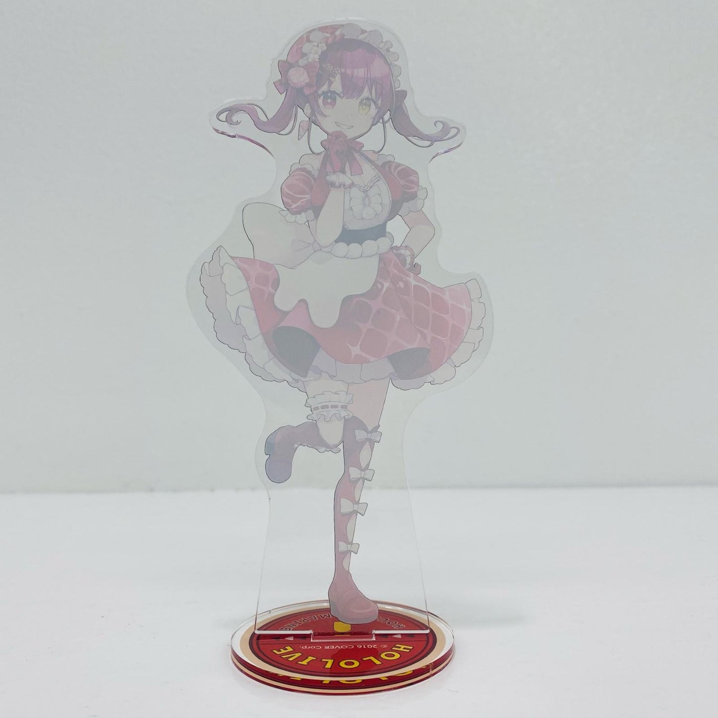 【中古】 宝鐘マリン(illustrationbyちょん*)オリジナルアクリルスタンド「ホロライブ×ファミリーマート冬のホロマートキャンペーン」【フィギュア】