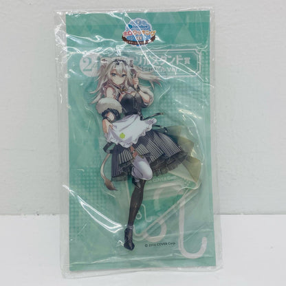 【中古】 獅白ぼたん アクリルスタンド 「ホロライブ ホロクッキングくじ～ホロッとカフェテリア～」