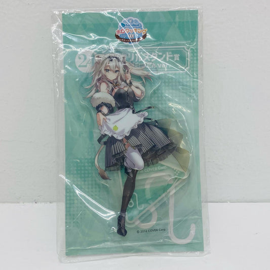 【中古】 獅白ぼたん アクリルスタンド 「ホロライブ ホロクッキングくじ～ホロッとカフェテリア～」