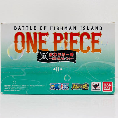 [Used] All 8 types set + bonus parts complete product "Chou-zokei Damashii One Piece Straw Hat Pirates -Fierce Fight! Fishman Island Battle-" [Figure]